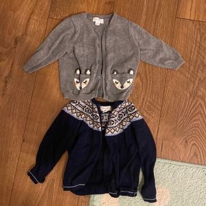 Angel Dear 3-6 month baby cardigans